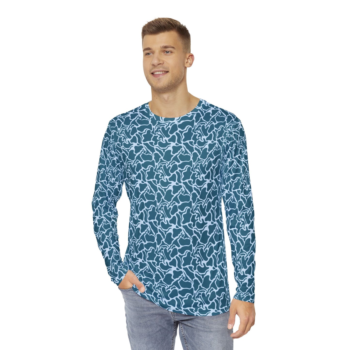 Longhorn Camo - Men's Long Sleeve